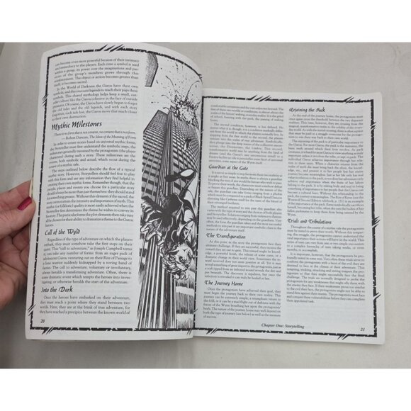 Werewolf Storytellers Handbook, Werewolf the Apocalypse - White Wolf WW3205 1994 - Picture 8 of 11